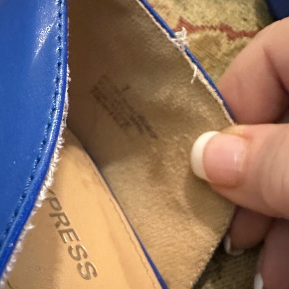 5 for $25- Express Blue Shoes- size 7 - Picture 15 of 16